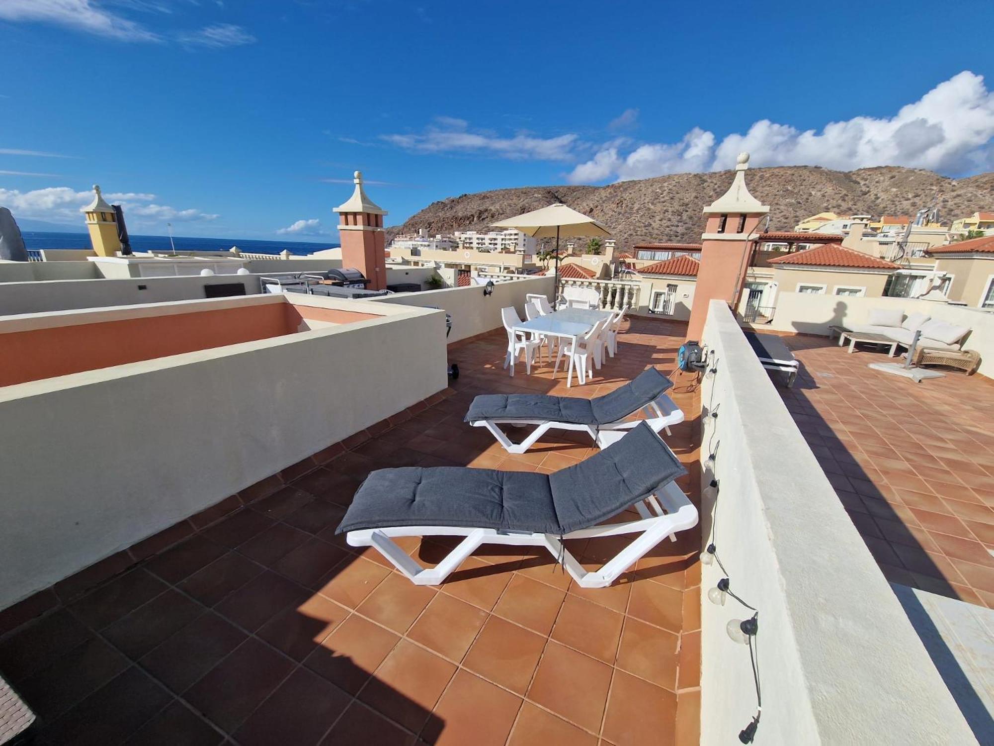 Sunset Rooftop Terrace Apartment Эль-Пальмар Экстерьер фото